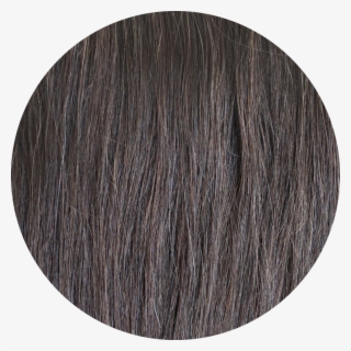 Dark Brown Clip In Bangs - Circle