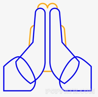 Draw The Other Fingers Behind The Front Hands, As Shown