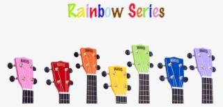 Mahalo Coloured Ukulele Rainbow Series Sieffs Music - Ukulele Colourful