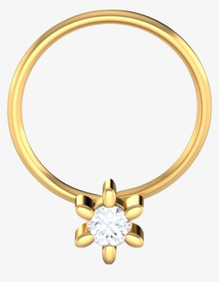 Little Flower Nose Pin - Bangle