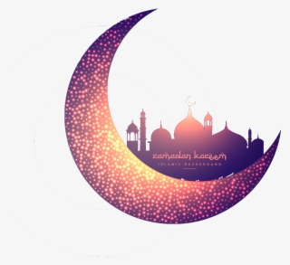 Half Moon Images Png - Moon And Mosque Png