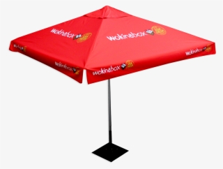 Branded Café Umbrella - Big Umbrella Branding
