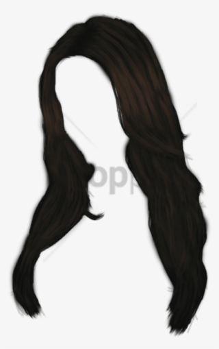 Free Png Download Long Black Women Hair Png Images - Long Black Hair Png