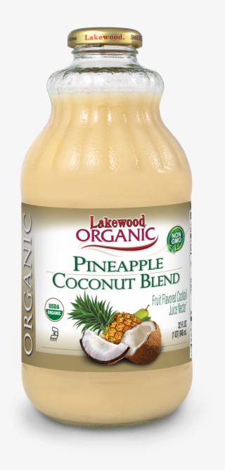 Lakewood Organic Pineapple Coconut Juice Blend, 32 - Pure Juice Raw