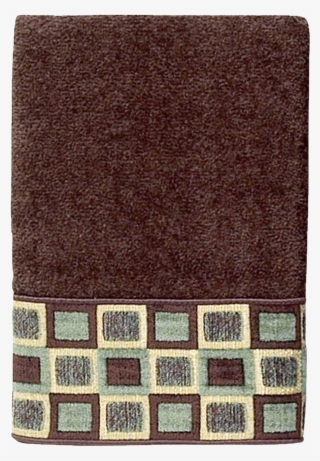 Blocks Java Fingertip Towel - Leather
