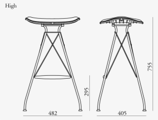 Wood - Bar Stool
