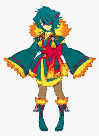 Banmoku Haru My Quilava Gijinka - Quilava Gijinka