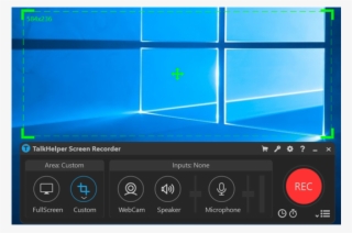 Talkhelper Screen Recorder For Windows - Video Game Console