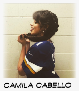 Model Image T Shirt - Camila Cabello Vikings Jersey