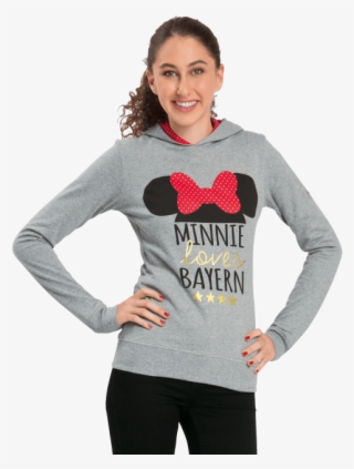 Hoodie Lady Disney Minnie Mouse - Long-sleeved T-shirt