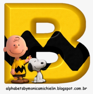 Charlie Brown E Snoopy Alfabeto Em Png Grátis Para - Cartoon