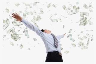 Finance Business People Money Dollar Businessperson - お金 降っ て くる