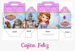 Cajita De Princesa Sofia