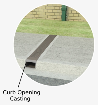 Sidewalk Drains - Grass
