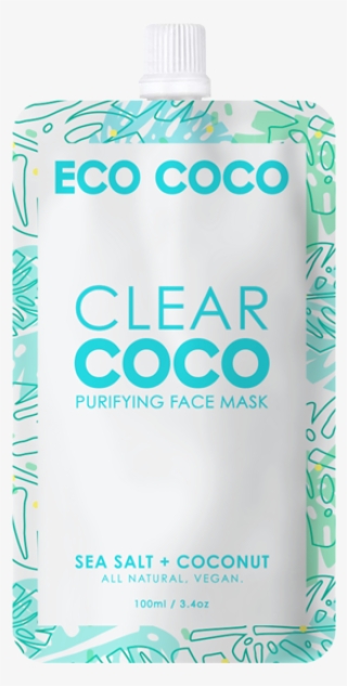 Clear Coco Purifying Face Mask - Plastic Bottle