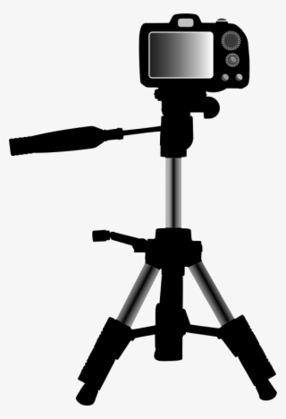 Medium Image - Camera On Tripod Clipart Png