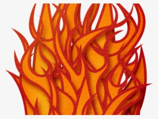 Transparent Fire Background - Illustration