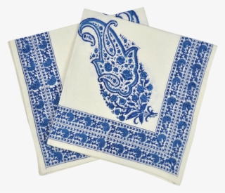 Napkin Paisley Blue - Towel