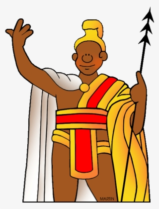 Famous People From Hawaii - King Kamehameha Clipart
