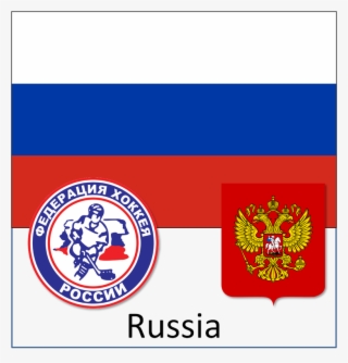 Russian Federation Iihf Full Member (joined April 1952) - Russian Coat Of Arms