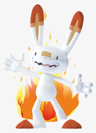 Cartoon Orange Clip Art - Pokemon Sword And Shield Fire Starter