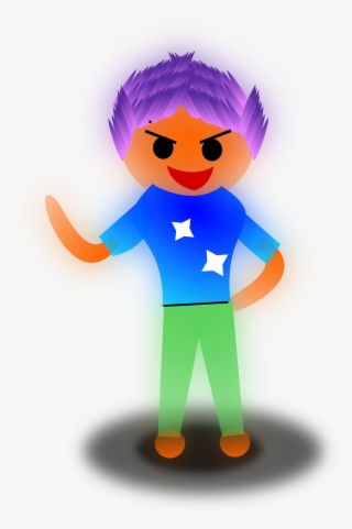 Boy Protest Angry - Clip Art