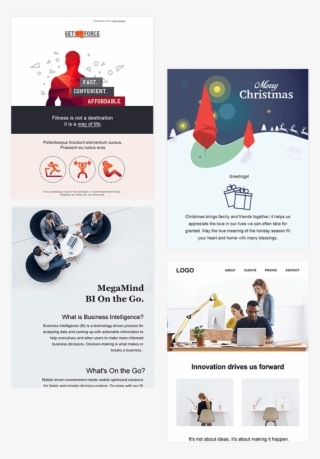 Ready To Use Newsletter Templates - Email Marketing Templates