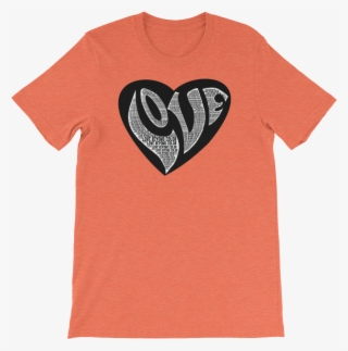 Ladies Black Heart Logo Short Sleeve T-shirt - T-shirt