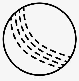 Cricket Ball Coloring Page