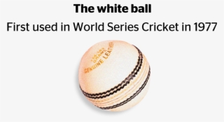 The White Ball - Cricket