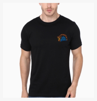 Ipl Csk Chennai Super Kings Logo Men Black T Shirt - Have A Hero I Call Him Dad Shirt