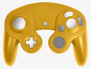 Gold Gamecube Shell - Game Controller