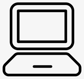 Png Icon Free Download - Laptop Outline Png