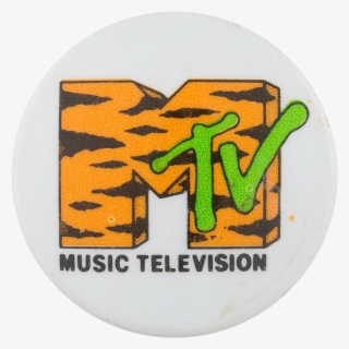 Mtv Music Television Advertising Button Museum