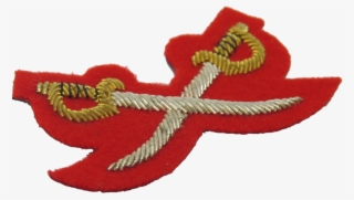 Army Physical Training Inst Crossed Swords Arm Badge - Emblem