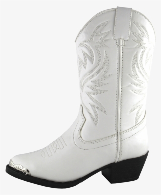 1037y 47 - White Cowboy Boots For Toddler