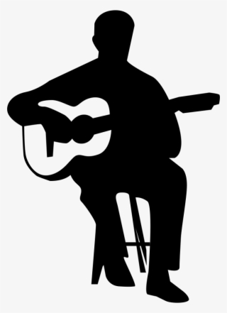 Guitar Player Png - Guitar Player Silhouette Vector