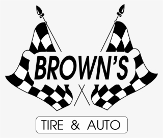 Browns Tire & Auto Logo Png Transparent - Graphic Design