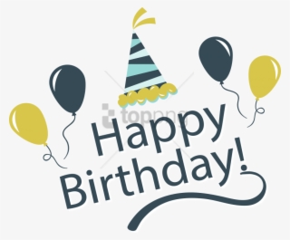 Free Png Feliz Cumpleaños Sin Fondo Png Image With - Vintage Happy Birthday Clipart