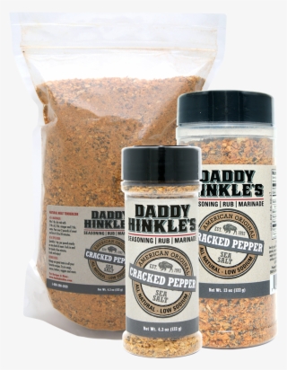 Low Sodium Cracked Pepper Seasoning - Glitter