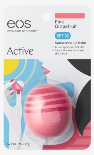 Pink Grapefruit With Spf - Eos Active