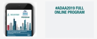 #adaa2019 Online Program - Iphone