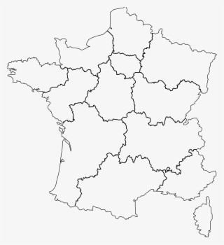 Carte France Png - Carte France 13 Régions