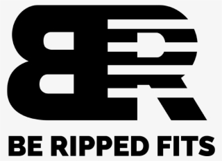 Be Ripped Fits Myshopify Com Logo - Poster