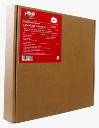 Needcraft Diy Lampshade Kit, The Rounded Square Lampshade - Paper