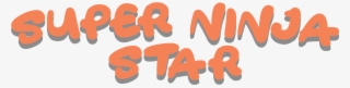 Super Ninja Star