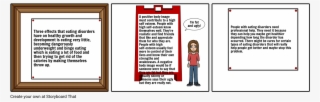 Three Effects That Eating Disorders Have On Health - Cartoon