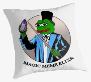 Pepe Frog Meme Magic Elixir - Cushion