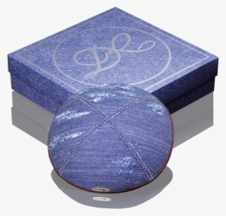 Kippah «classic» Jeans Torn - Blue