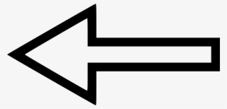 Left Arrow Comments - Transparent Background Arrow Png White